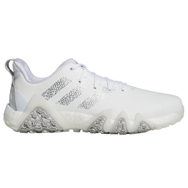 Compare prices on adidas CODECHAOS 22 Golf Shoes - White Silver Grey Two