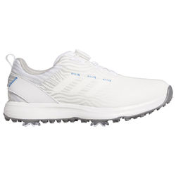 adidas Ladies S2G BOA Golf Shoes - White White Grey - White White Grey