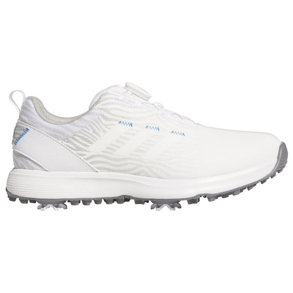 Compare prices on adidas Ladies S2G BOA Golf Shoes - White White Grey - White White Grey