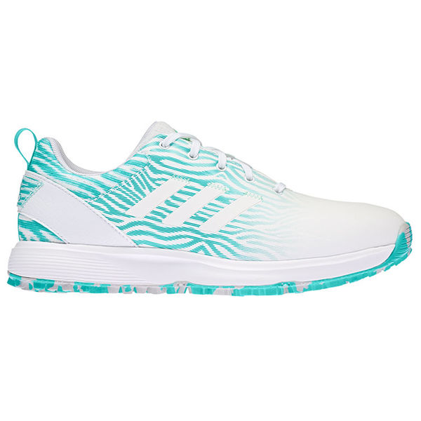 Compare prices on adidas Ladies S2G Spikeless Golf Shoes - White White Mint Rush - White White Mint Rush
