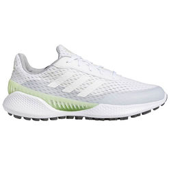 adidas Ladies Summervent Golf Shoes - Grey White White Lime - Grey White White Lime