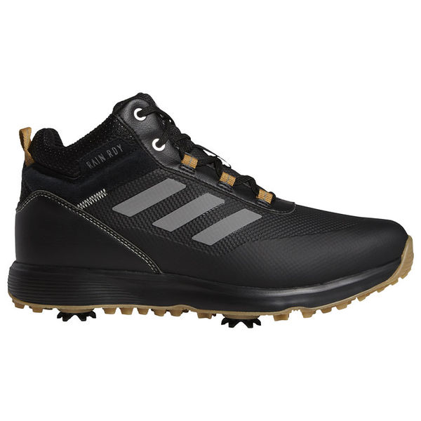 Compare prices on adidas S2G Mid Golf Boots - Black Grey