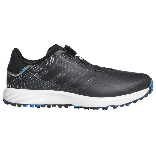Compare prices on adidas S2G SL BOA Golf Shoes - Black Black Grey Six