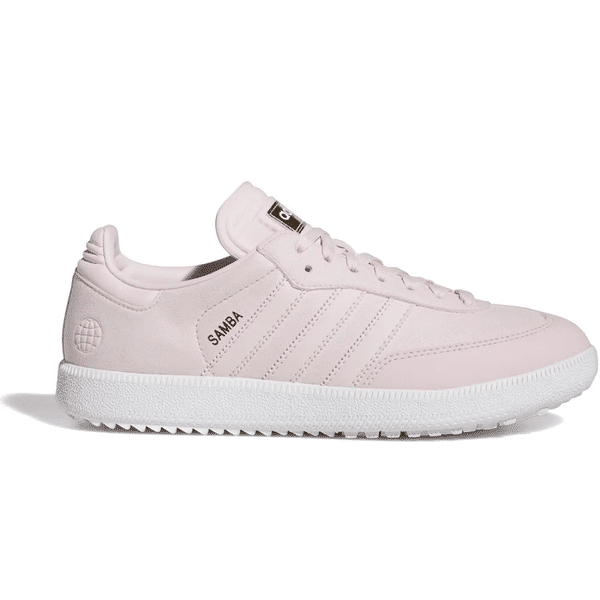 Compare prices on adidas Samba Spikeless Golf Shoes - Clear Pink 2022