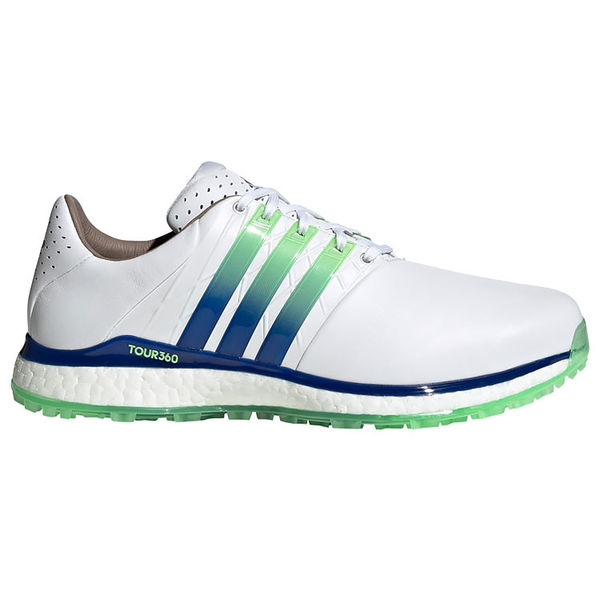 Compare prices on adidas Tour 360 XT SL 2.0 Golf Shoes - White Team Royal Glory Mint