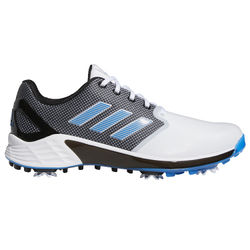 adidas ZG21 Golf Shoes - White Blue Core
