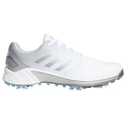 adidas ZG21 Golf Shoes - White Dusk Silver