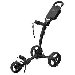 Axglo TriLite 3 Wheel Golf Trolley - Black Black