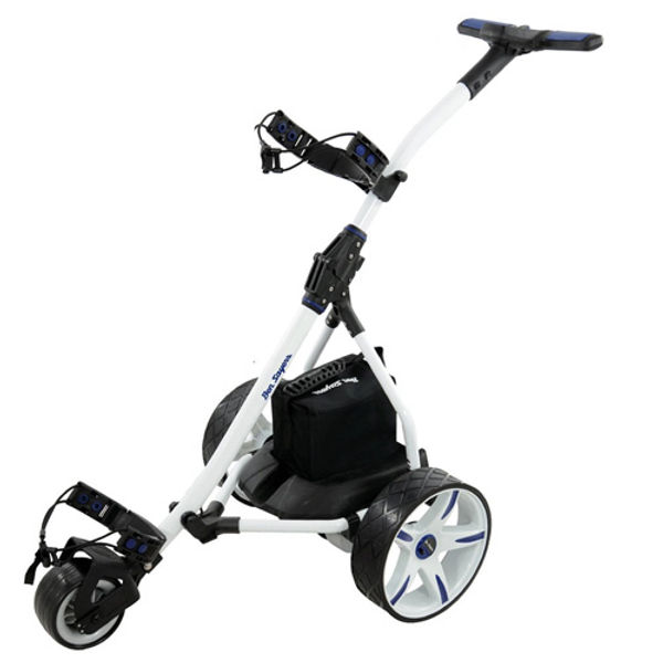 Compare prices on Ben Sayers Electric Golf Trolley White/Blue