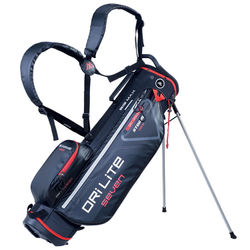 Big Max Dri-Lite 7 Golf Stand Bag - Black Red