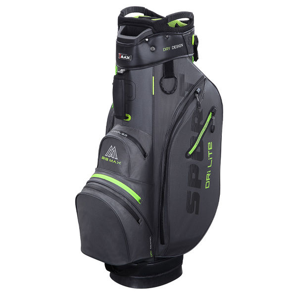 Compare prices on Big Max Dri-Lite Sport Golf Cart Bag - Charcoal Lime