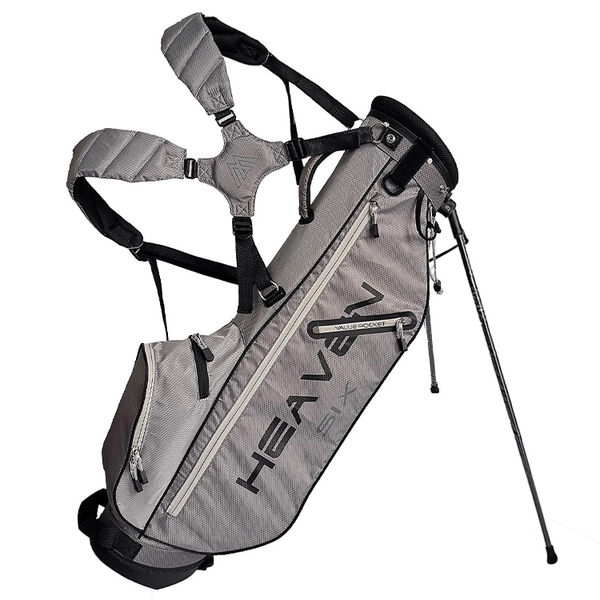 Compare prices on Big Max Heaven 6 Golf Stand Bag - Grey Black
