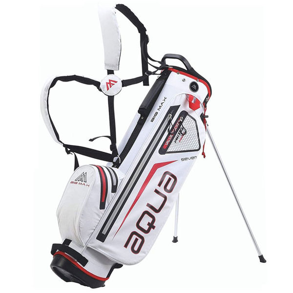 Compare prices on Big Max I-Dry Aqua 7 Golf Stand Bag - White Red