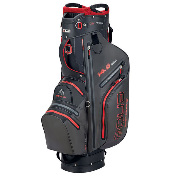 Compare prices on Big Max I-Dry Aqua Sport 3 Golf Cart Bag - Charcoal Black Red