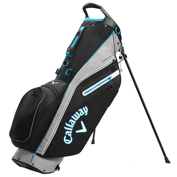 Compare prices on Callaway 2021 Fairway C Golf Stand Bag - Black Silver Cyan