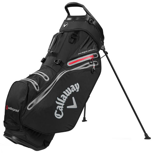 Compare prices on Callaway 2021 Hyper Dry 14 Golf Stand Bag - Black Charcoal Red