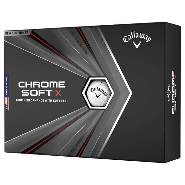 Compare prices on Callaway 2021 Chrome Soft X Golf Balls - White
