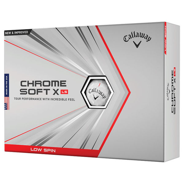 Compare prices on Callaway 2021 Chrome Soft X LS Golf Balls - White