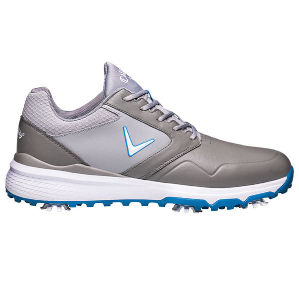 Compare prices on Callaway Chev LS Golf Shoes - Charcoal Grey Blue