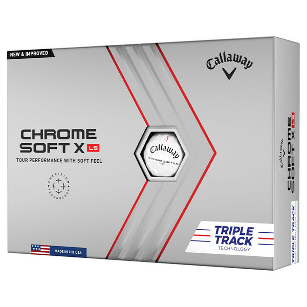 Compare prices on Callaway Chrome Soft X LS Triple Track Golf Balls - White