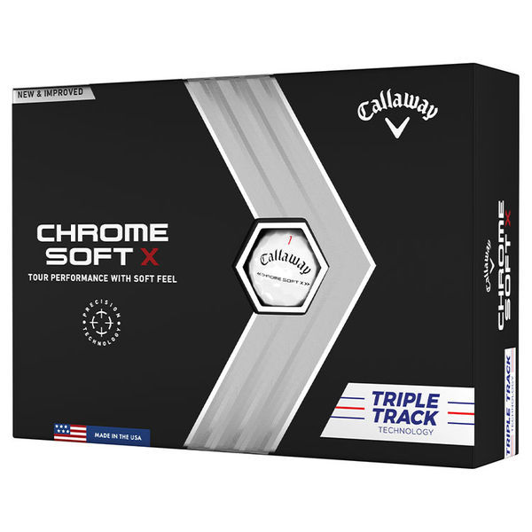 Compare prices on Callaway Chrome Soft X Triple Track Golf Balls - White