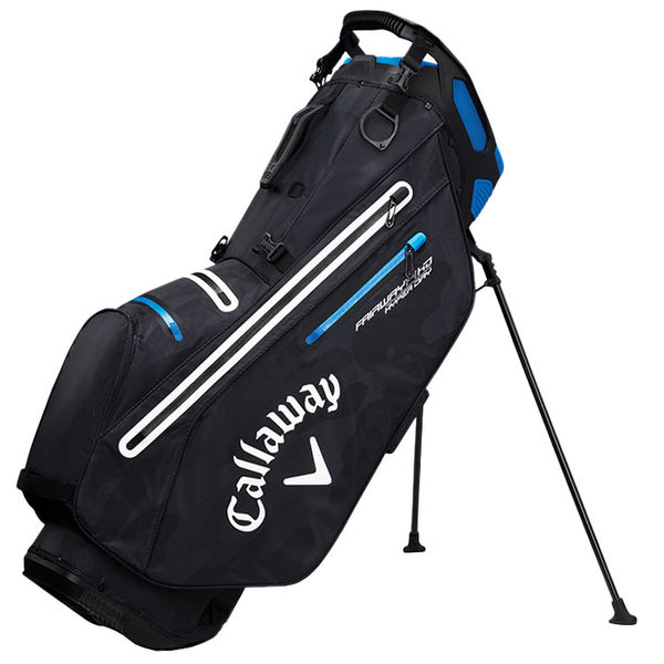 Compare prices on Callaway Fairway 14 Hyper Dry Golf Stand Bag - Black Camo Royal