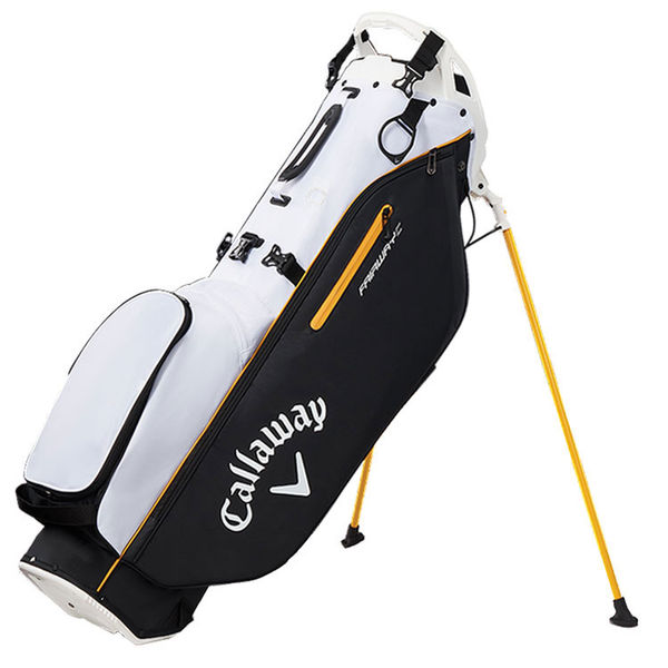 Compare prices on Callaway Fairway C Golf Stand Bag - Black White Gold