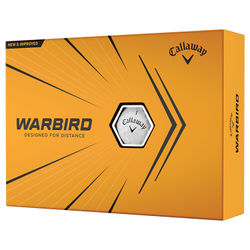 Callaway Warbird Personalised Logo Golf Balls - White
