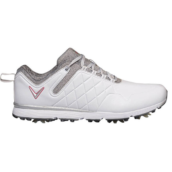 Compare prices on Callaway Ladies Lady Mulligan Golf Shoes - White Heather - White Heather