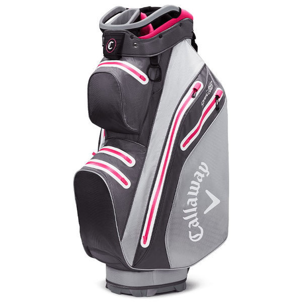 Compare prices on Callaway Org 14 Hyper Dry Golf Cart Bag - Charcoal Silver Pink