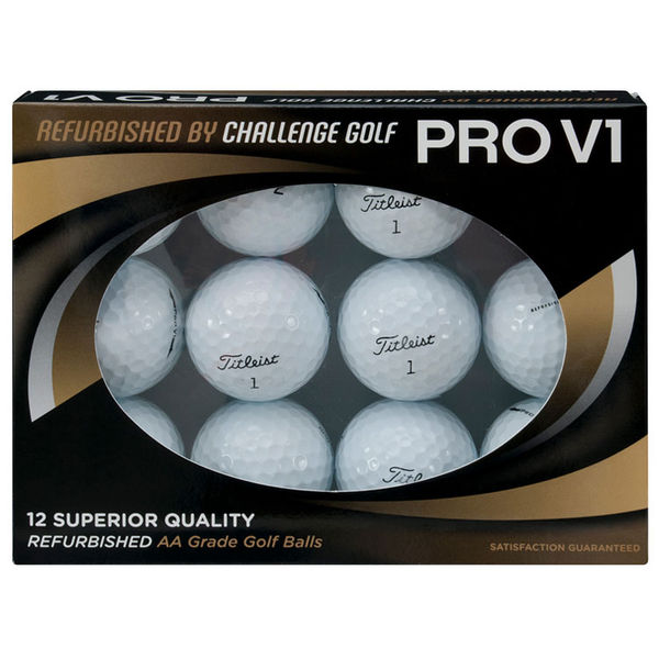 Compare prices on Challenge Golf Pro V1 Grade AA Premium Refurbished Golf Balls
