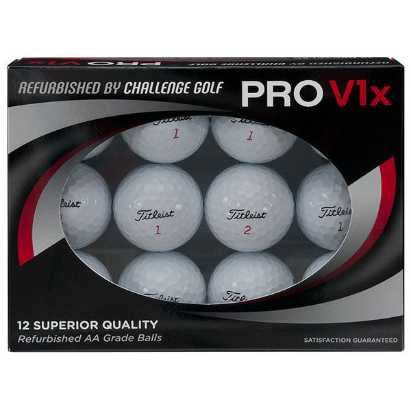 Compare prices on Titleist Pro V1x Grade AA Premium Refurbished Golf Balls
