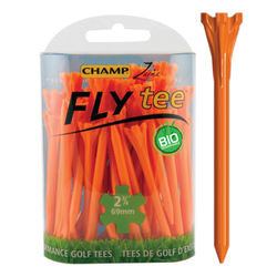 Champ Zarma Fly 2.75" Tees (30 Pack) - 2.75  Orange
