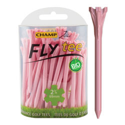 Champ Zarma Fly 2.75" Tees (30 Pack) - 2.75  Pink