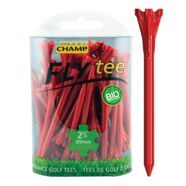 Compare prices on Champ Zarma Fly 2.75" Tees (30 Pack) - 2.75  Red