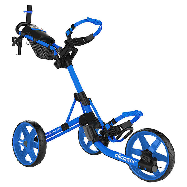 Compare prices on Clicgear 4.0 3 Wheel Golf Trolley - Blue