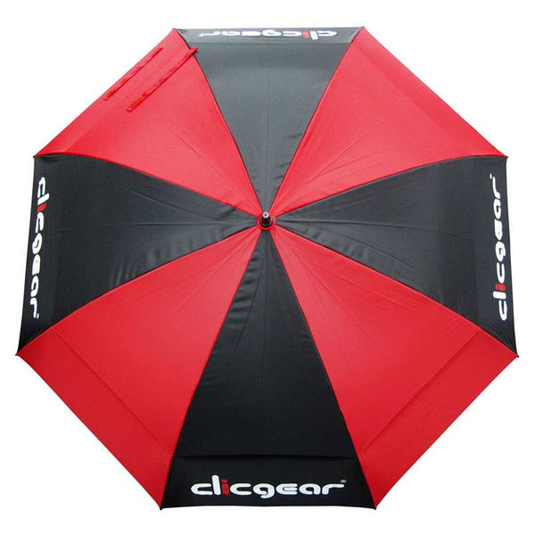 Compare prices on Clicgear Double Canopy Golf Umbrella - Black Red
