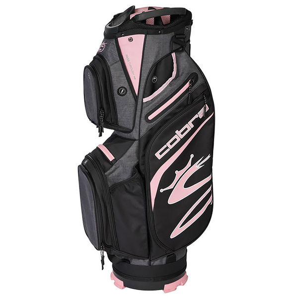 Compare prices on Cobra 2021 Ladies Ultralight Golf Cart Bag - Black Rose Gold