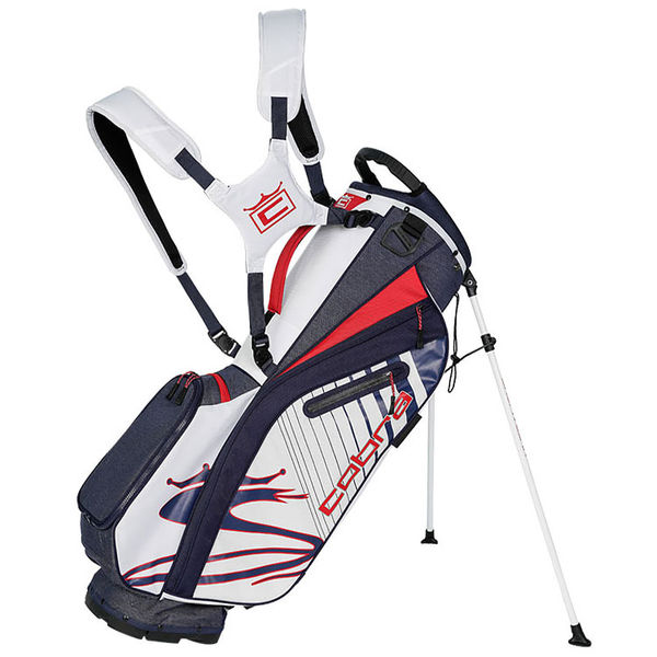 Compare prices on Cobra 2021 Ultralight Golf Stand Bag - Peacoat Red White