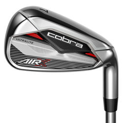 Cobra AIR-X Golf Irons - Left Handed Golf Irons Steel Shafts