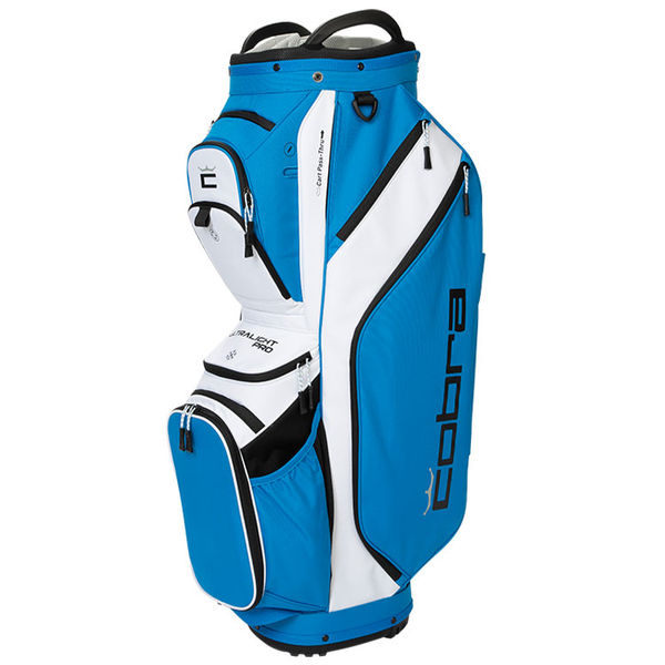 Compare prices on Cobra Ultralight Pro Golf Cart Bag - Electric Blue White