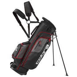 Cobra XL Golf Stand Bag - Black Red