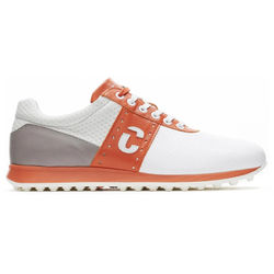 Duca Del Cosma Belair Golf Shoes - White Orange Grey