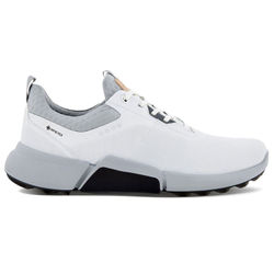 Ecco Biom H4 Golf Shoes - White Concrete