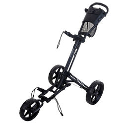 FastFold Trike 2.0 3 Wheel Golf Trolley - Black Black
