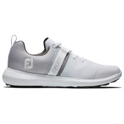 FootJoy FJ Flex 56120 Golf Shoes - White Grey
