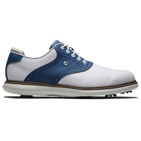 Compare prices on FootJoy FJ Traditions 57901 Golf Shoes - White Navy