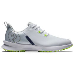 FootJoy Fuel Sport 55453 Golf Shoes - White Navy Green