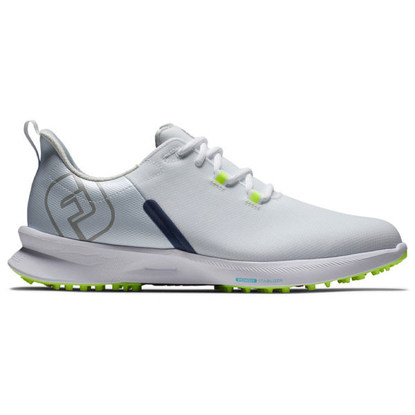 Compare prices on FootJoy Fuel Sport 55453 Golf Shoes - White Navy Green