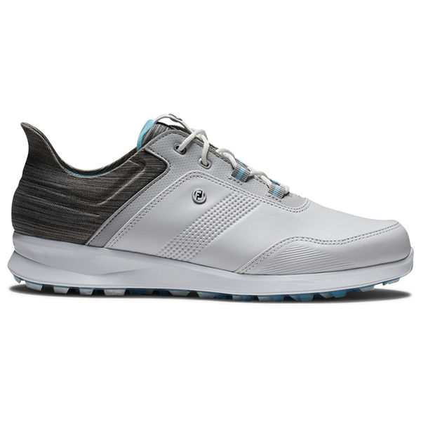 Compare prices on FootJoy Ladies FJ Stratos 90119 Golf Shoes - Orchid Tint Mirage Grey Nimbus Cloud